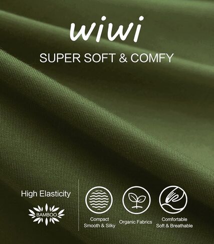 WiWi الخيزران بيجامة السراويل للنساء حجم كبير منامة قيعان واسعة الساق صالة Sweatpants لينة النوم بانت S-4X in Kuwait