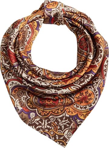 M&F Western Wild Rags Silk Large Patterned Scarf Bandana in Saudi Arabia