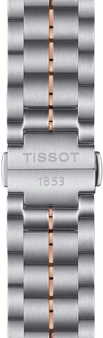 Tissot mens Luxury Stainless Steel Dress Watch Rose Gold 5N,Grey T0864072206700 in Saudi Arabia