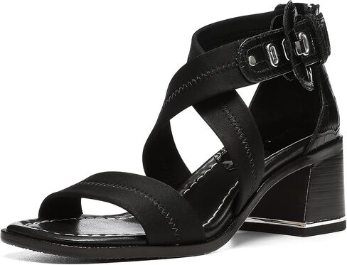 Donald Pliner Women's Heeled Sandal, Black, 7.5 in Kuwait