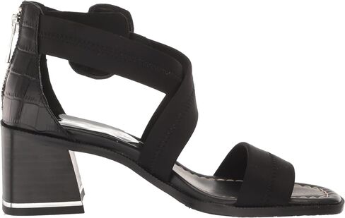 Donald Pliner Women's Heeled Sandal, Black, 7.5 in Kuwait