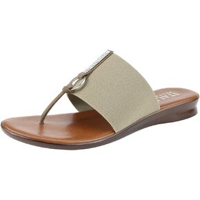 ITALIAN SHOEMAKERS Lillee Women's Comfort Band Sandal Low Stretch Elastic