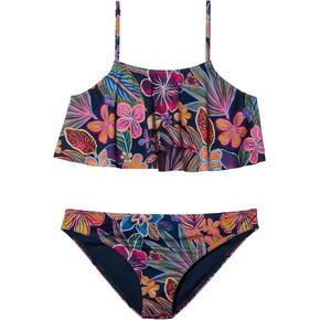 Roxy Girls' Paradise Trip Flutter Swimsuit Set in Kuwait