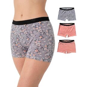 EVARI Women’s Cotton Boyshort Underwear Panties – Breathable Underwear for Women, Tagless Boxer Briefs, Seamless Boy Shorts in Saudi Arabia