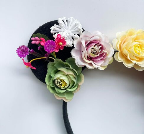 A Miaow Christmas Decoration Headpiece Antler Mouse Ears Headband Christmas Eve MM Butterfly Hair Hoop Park Women Adults Costume Photo Shoot (Antler) in Kuwait