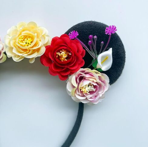 A Miaow Christmas Decoration Headpiece Antler Mouse Ears Headband Christmas Eve MM Butterfly Hair Hoop Park Women Adults Costume Photo Shoot (Antler) in Kuwait