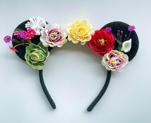 A Miaow Christmas Decoration Headpiece Antler Mouse Ears Headband Christmas Eve MM Butterfly Hair Hoop Park Women Adults Costume Photo Shoot (Antler) in Kuwait