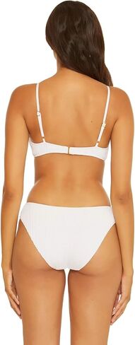 Becca by Rebecca Virtue Women's Standard Moon Ridge Underwire Bra Bikini Top, Adjustable, Swimwear Separates in Saudi Arabia