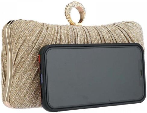 EROUGE Women Evening Clutch Purses Rhinestone Wedding Clutch Evening Handbag for Formal in Kuwait