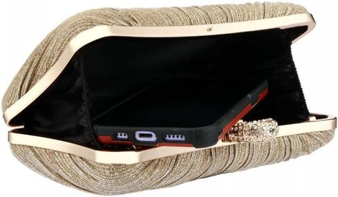 EROUGE Women Evening Clutch Purses Rhinestone Wedding Clutch Evening Handbag for Formal in Kuwait