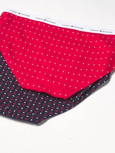 ملابس داخلية قطنية كلاسيكية للنساء من Tommy Hilfiger بقص بيكيني وشورت للأولاد، 5 قطع in Kuwait