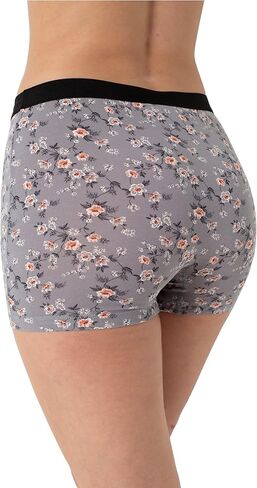 EVARI Women’s Cotton Boyshort Underwear Panties – Breathable Underwear for Women, Tagless Boxer Briefs, Seamless Boy Shorts in Kuwait