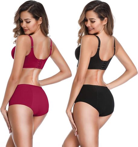 Period Underwear for Women Menstrual Panties Womens Leak Proof Mid Waist Cotton Postpartum Ladies Panties Briefs Girls in Saudi Arabia