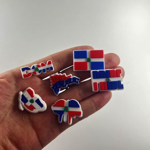 30 قطعة من سحر التمساح الدومينيكان سحر الدومينيكان لأحذية قبقاب التمساح الصنادل وأساور المعصم الديكور سحر التمساح جمهورية الدومينيكان للبالغين من الرجال والنساء للحفلات in Kuwait