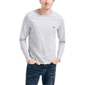 Nautica Men's J-Class Logo Long Sleeve T-Shirt