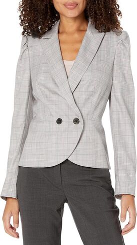 DKNY Women's Long Sleeve Peplum Jacket in Saudi Arabia