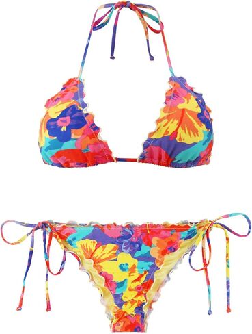 RELLECIGA Women's Wavy Bikini Set in Kuwait