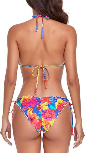 RELLECIGA Women's Wavy Bikini Set in Kuwait