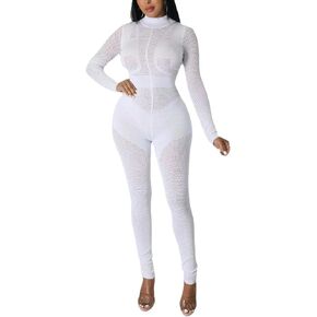 Women's Crewneck Short Sleeve Ribbed Knit One Piece Shorts Sports Jumpsuits