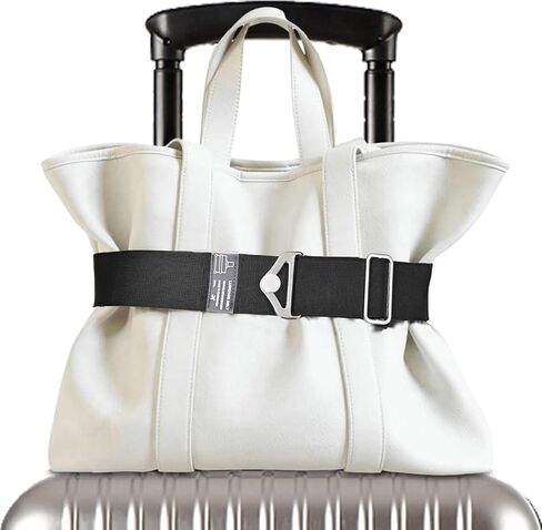 Collwait 2-in-1 Adjustable Luggage Belt Luggage Accessories, Luggage Straps for Suitcases Add a Bag, Travel Belt for Luggage Over Handle, Luggage Strap for Carry on Bag, Travel Bag Strap for Luggage in Saudi Arabia