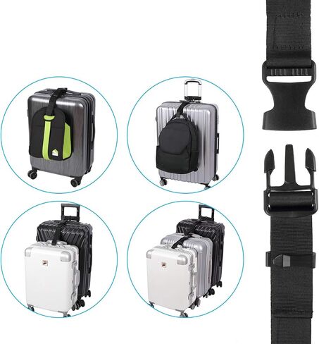 Vigorport Add A Bag Luggage Connector Straps for Suitcase J Hook for Add a Bag Luggage in Saudi Arabia