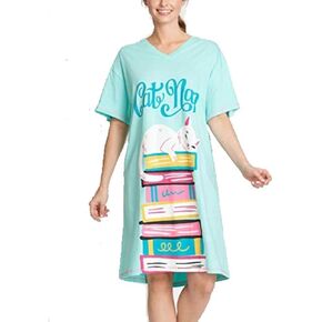 قميص نوم نسائي Little Blue House من Hatley in Kuwait