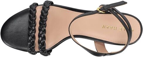 صنادل Alyse الرياضية النسائية من Cole Haan بكعب متوسط ​​كاجوال 2-3 بوصة - أسود in Kuwait