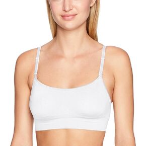 Warner's Women's Easy Does It Dig-Free Band with Seamless Stretch Wireless Lightly Lined Convertible Comfort Bra Rm0911a