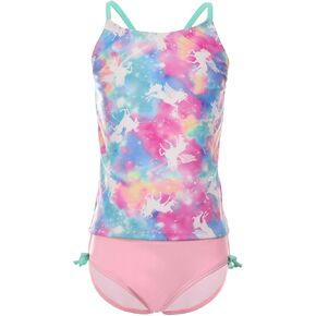 Dayu Girls' Summer Dream Tankini Two Piece Swimsuit in Kuwait