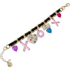 Betsey Johnson XOX Charm Bracelet in Saudi Arabia