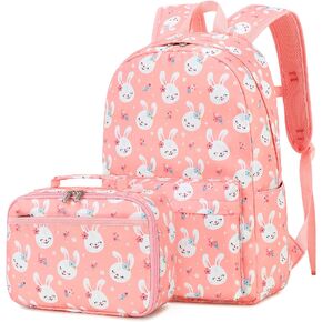 BTOOP Kids Backpack for Girls Boys Kindergarten School Bag with Lunch Box Preschool Bookbag Set for Young Elementary Students