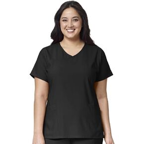 WonderWink Women's Y-Neck Wrap Top in Saudi Arabia