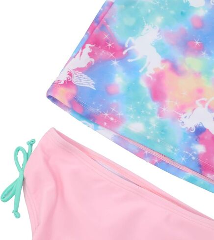 Dayu Girls' Summer Dream Tankini Two Piece Swimsuit in Kuwait