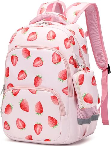 MIRLEWAIY 15.7 inch Cute Cartoon Blue Car and Airplane School bag Bookbag Children Backpack 3 Pcs Set Student Daypack With Lunch Box for boys in Kuwait