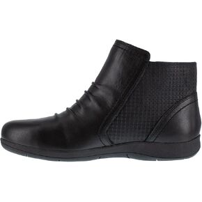 Rockport Women's Daisey Work Safety Toe Ruched Bootie Casual Shoes in Saudi Arabia