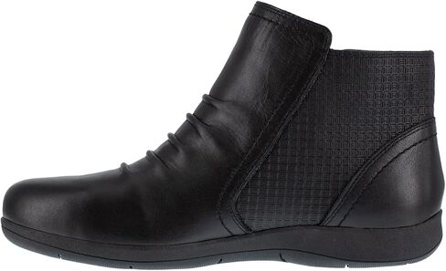 Rockport Women's Daisey Work Safety Toe Ruched Bootie Casual Shoes in Saudi Arabia