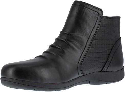 Rockport Women's Daisey Work Safety Toe Ruched Bootie Casual Shoes in Saudi Arabia