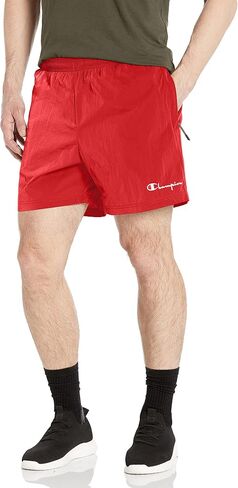 Champion Men's Warm-up Shorts, Nylon Shorts for Men, Gym Shorts for Men, Athletic Shorts, 6" in Kuwait