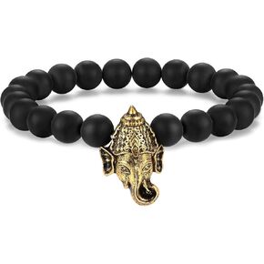 Hanuman Hindu God of Strength and Courage Energy Beads Bracelet 8mm