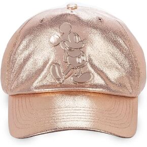 Disney Mickey Mouse Rose Gold Baseball Cap for Girls in Saudi Arabia