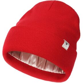 YANIBEST Baby Beanie for Boys Girls Toddler Beanie Satin Lined Baby Kids Beanies Knit Winter Hats in Saudi Arabia
