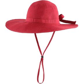 Connectyle Kids Sun Protection Hat Foldable Beach Sun Hats for Girls Summer Hat