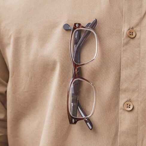 Readerest Magnetic Eyeglass Holder, Set of 3, Ideal for Name Tags, Badges, Sunglasses, & Readers - Glasses Accessory in Kuwait