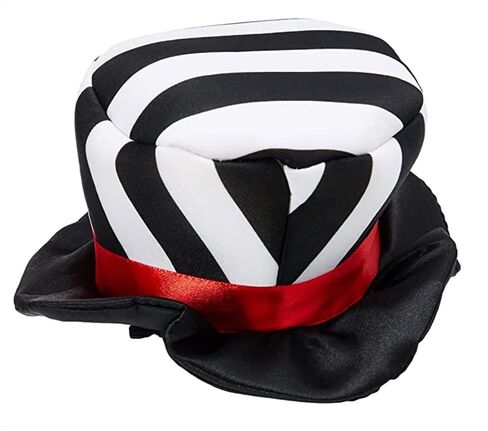 Rubie's Costume Co Women's Black and White Striped Mini Top Hat in Saudi Arabia