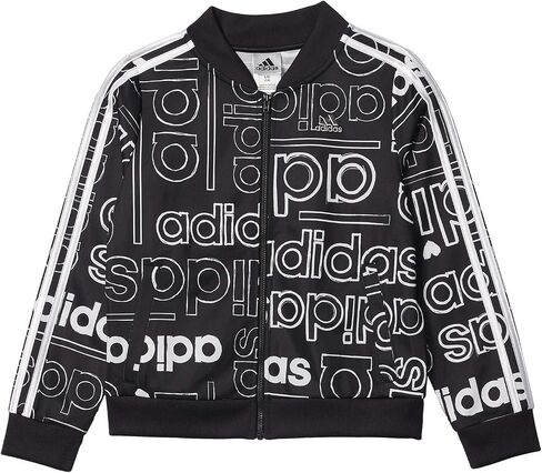 adidas girls Print Tricot Jacket (Big Kids) in Saudi Arabia