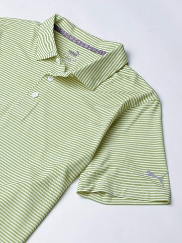 PUMA Men's Golf 2019 Caddie Stripe Polo in Saudi Arabia