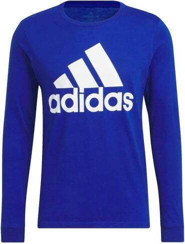 adidas Amplifier Long Sleeve Badge of Sport Tee Men's in Saudi Arabia