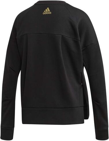 adidas Women's ID Glam Sweatshirt Black Small in Saudi Arabia