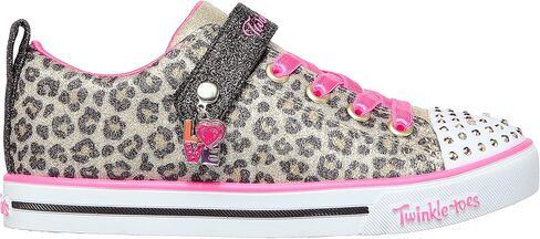 Skechers Unisex-Child Sparkle Lite-Leopard Shines Sneaker in Saudi Arabia