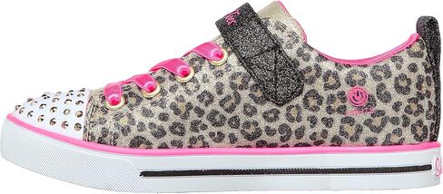 Skechers Unisex-Child Sparkle Lite-Leopard Shines Sneaker in Saudi Arabia